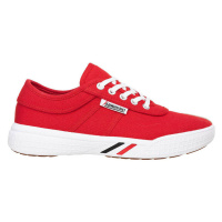 Kawasaki Leap Canvas Shoe K204413 4012 Fiery Red Červená