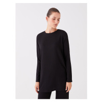 LC Waikiki Crew Neck Plain Long Sleeve Women's Tunic