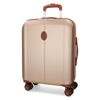 EL POTRO OCURI rozšířitelné kabinové zavazadlo - 37L - Champagne