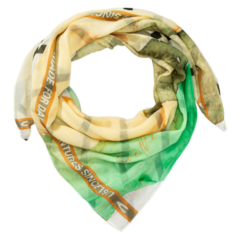 Šála camel active print scarf zelená