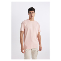 DEFACTO New Regular Fit Crew Neck Short Sleeve 100% Cotton Basic T-Shirt