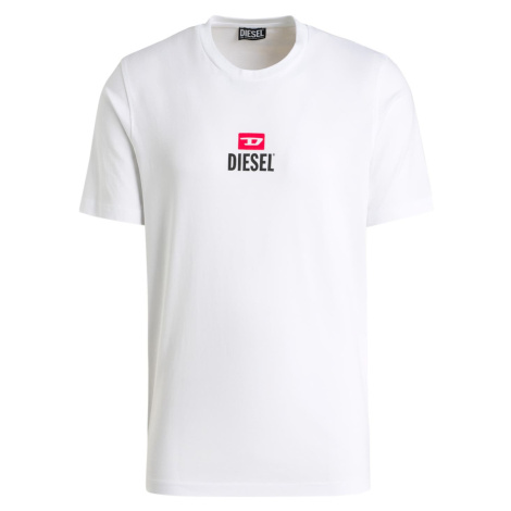 DIESEL D White tričko