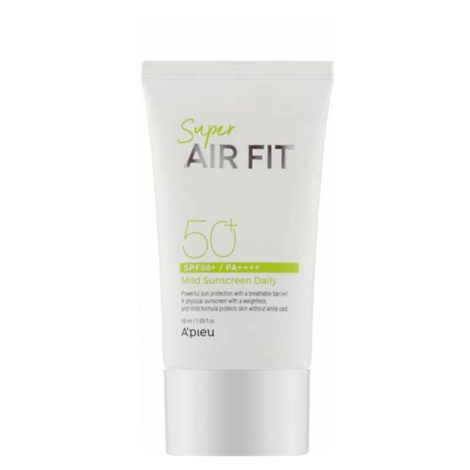 APIEU - SUPER AIRY FIT MILD SUNSCREEN SPF50+ PA++++ - Korejský opalovací krém 50 ml