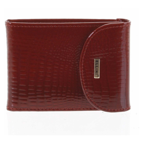 Dámská kožená peněženka Erika červená Ellini
