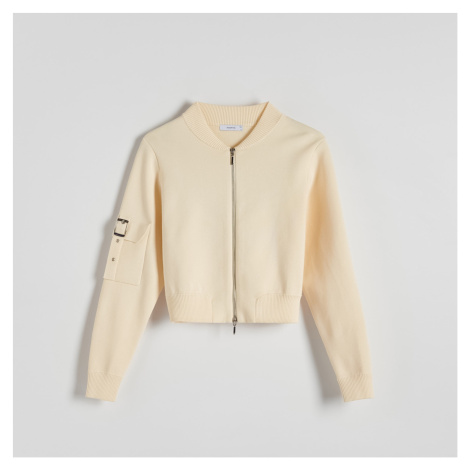 Béžové kardigany