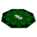 Garthen 57370 Skládací pokerová podložka - zelená