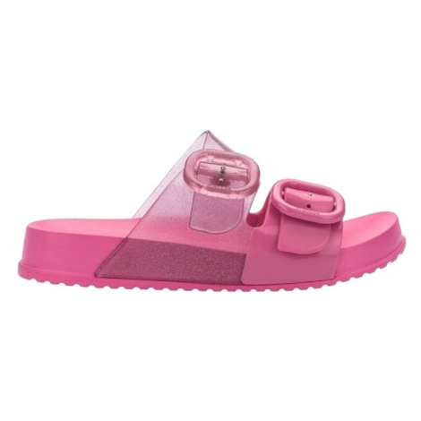 Melissa MINI Kids Cozy Slide - Glitter Pink Růžová