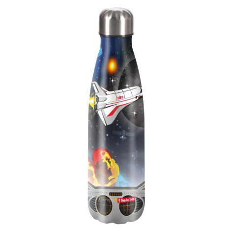 Izolovaná láhev na pití z nerezové oceli 0,50 l, Sky Rocket Rico Hama - Step By Step