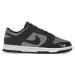 Nike Dunk Low Black Cool Grey Volt Mini Swoosh