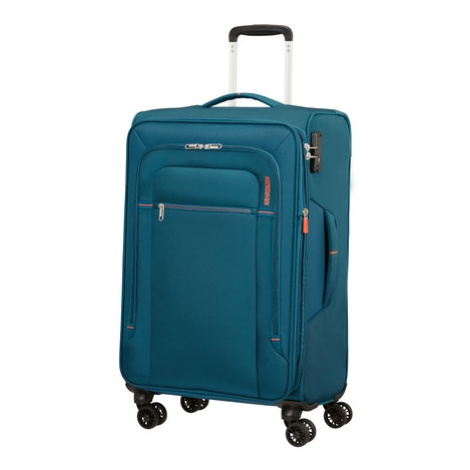 AT Kufr Crosstrack Spinner 67/27 Expander Navy/Orange, 42 x 28 x 68 (133190/6032) American Tourister