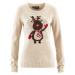 Pletený svetr s vánočním motivem