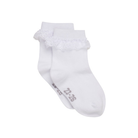 Minymo Dětské ponožky White