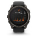 Garmin Fenix® 8 – 51 mm, Solar, Sapphire Sapphire, Carbon grey DLC titanium s Black/Grey silikon