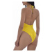 Karl Lagerfeld Karl Lagerfeld dámské žluté jednodílné plavky PRINTED LOGO