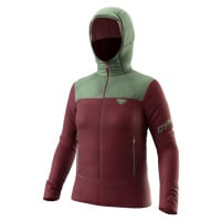 Bunda Dynafit Radical PRL Hood W port royal 24/25 Barva: vínová / zelená