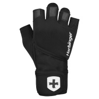 Harbinger 2.0 Pro Wristwrap Black unisex fitness rukavice s omotávkou zápěstí Varianta: