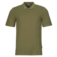 Jack & Jones JJEBASIC POLO SS Khaki