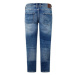 Pepe jeans VAQUERO HOMBRE SKINNY TIRO BAJO PM207387MI52 Modrá