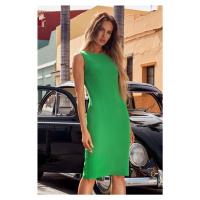 Zelené midi šaty M667