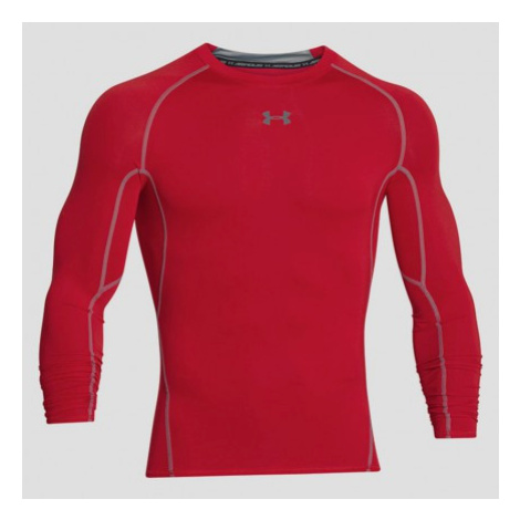 Under Armour - Výprodej kompresní tričko dlouhý rukáv pánské (červená) 1257471-600 - Under Armou