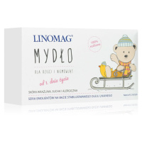 Linomag Soap for children and babies tuhé mýdlo pro děti od narození 100 g