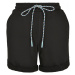 Ladies Beach Terry Shorts - black