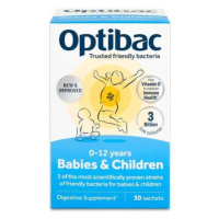 Optibac Babies and Children Probiotika pro miminka a děti 30x1,5 g sáčků