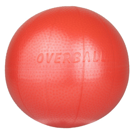 Gymnic OVERBALL - 23 cm, dlouhá zátka - červená