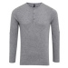 Premier Workwear Pánské triko s dlouhým rukávem PR218 Grey Marl -Cool Grey