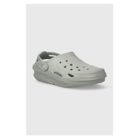Dětské pantofle Crocs OFF GRID CLOG šedá barva