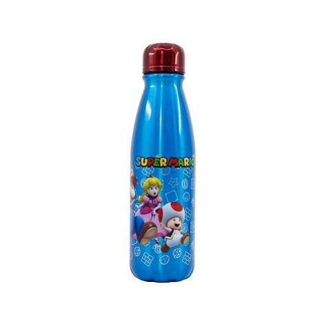 Alum Denní hliníková láhev 600 ml - Super Mario