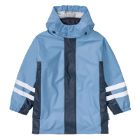 Playshoes Dětská nepromokavá bunda s fleecovou podšívkou (námořnická modrá / světle modrá)