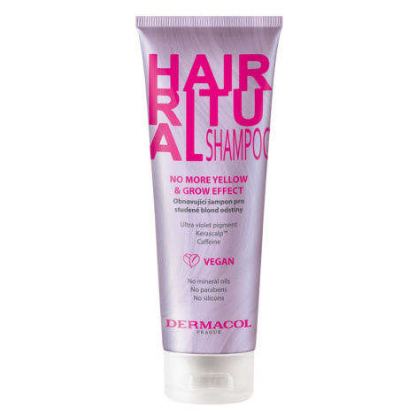 Dermacol Hair Ritual Shampoo No More Yellow Šampon Na Vlasy 250 ml