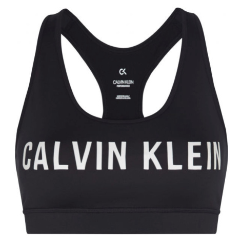 Calvin Klein MEDIUM SUPPORT BRA Dámská sportovní podprsenka, černá, velikost