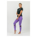 Nebbia FIT Activewear legíny s vysokým pasem 443 fialová