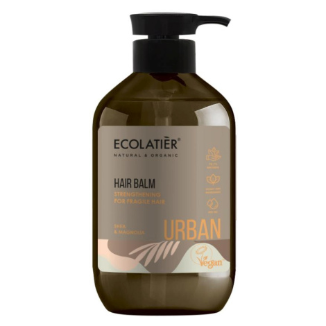 ECOLATIER URBAN - Posilující balzám na křehké vlasy – Bambucké máslo a Magnolie, 400 ml, EXPIRAC Ecolatiér