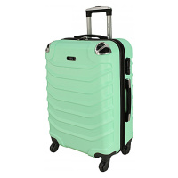 Rogal Zelený odolný cestovní kufr do letadla 