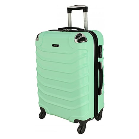 Rogal Zelený odolný cestovní kufr do letadla "Premium" - M (35l)