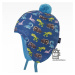 Chlapecká zimní funkční čepice Dráče - Polárka 25, modrá Barva: Modrá