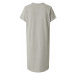 Calvin Klein Underwear Noční košilka šedá / bílá