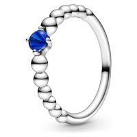 Pandora Stříbrný prsten pro ženy narozené v září 198867C12 52 mm