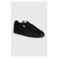 Semišové sneakers boty Puma Suede Classic černá barva, 399781