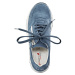 Šněrovací obuv, na boku se zipem Waldläufer Modrá