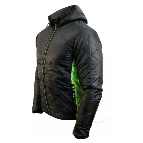 HAVEN Cyklistická zateplená bunda - THERMAL - černá/žlutá