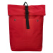 Praktický látkový batoh na notebook Lauko, tmavě červená