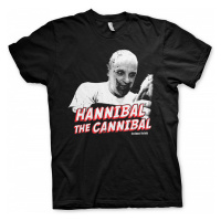 Silence Of The Lambs tričko, Hannibal The Cannibal Black, pánské