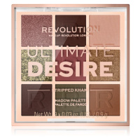 Makeup Revolution Ultimate Desire paletka očních stínů odstín Stripped Khaki 8,1 g