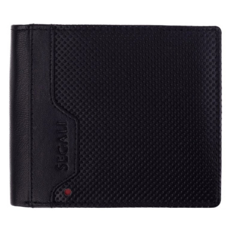 SEGALI Pánská kožená peněženka 21039/T černá