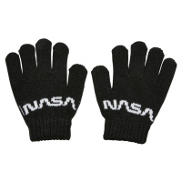 Dětská pletená rukavice NASA černá