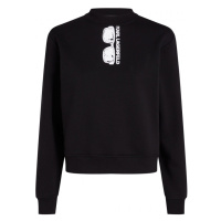 Mikina karl lagerfeld fun logo sweatshirt černá